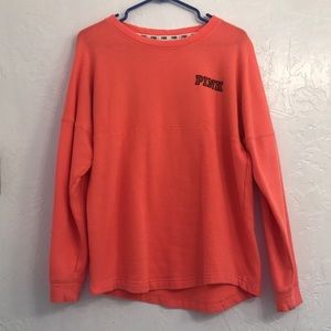 Pink crew sweater